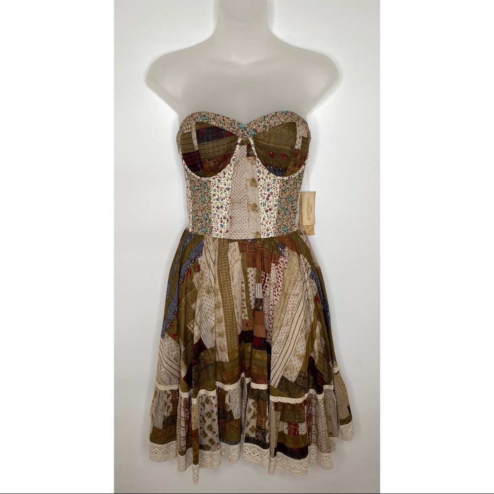 Ralph Lauren Denim and Supply Boho Strapless Dress